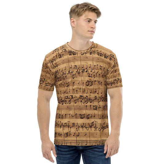 Bach Manuscript Men's t-shirt