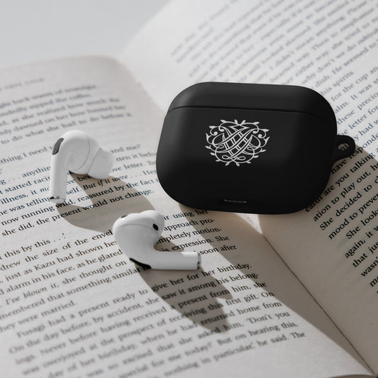 Bach Sign (Monogram) dark Rubber Case for AirPods®