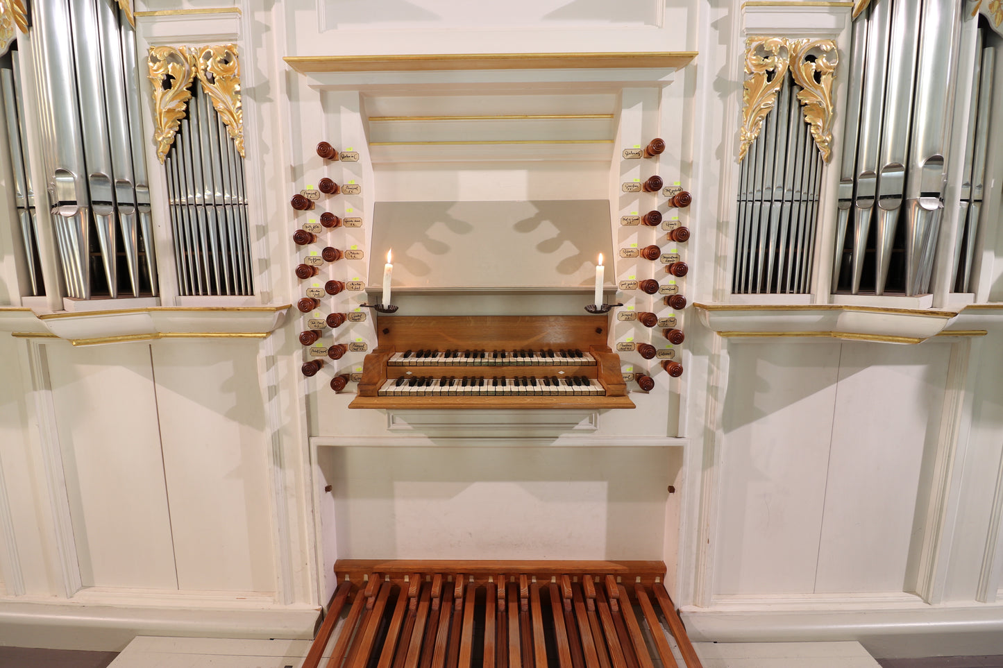 Arnstadt, 1703 – Bach organ [Hauptwerk]