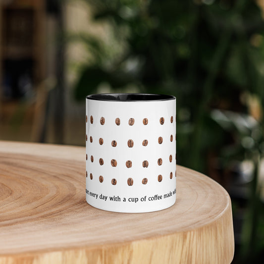 Beethoven 60 Beans Coffee Mug (with Color Inside)
